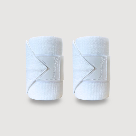 Incrediwear Equine Circulation Exercise Bandages | White