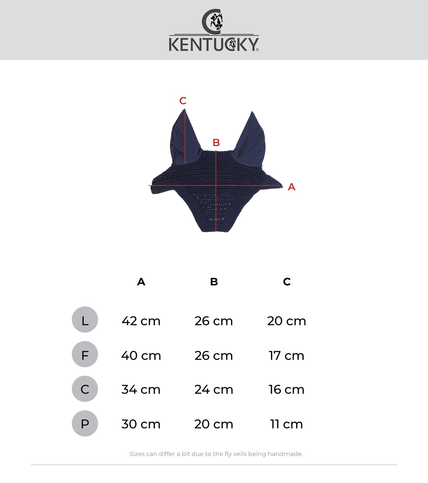 Kentucky Fly Veil Wellington Glitter Band & Pearl | Navy | Full & Pony