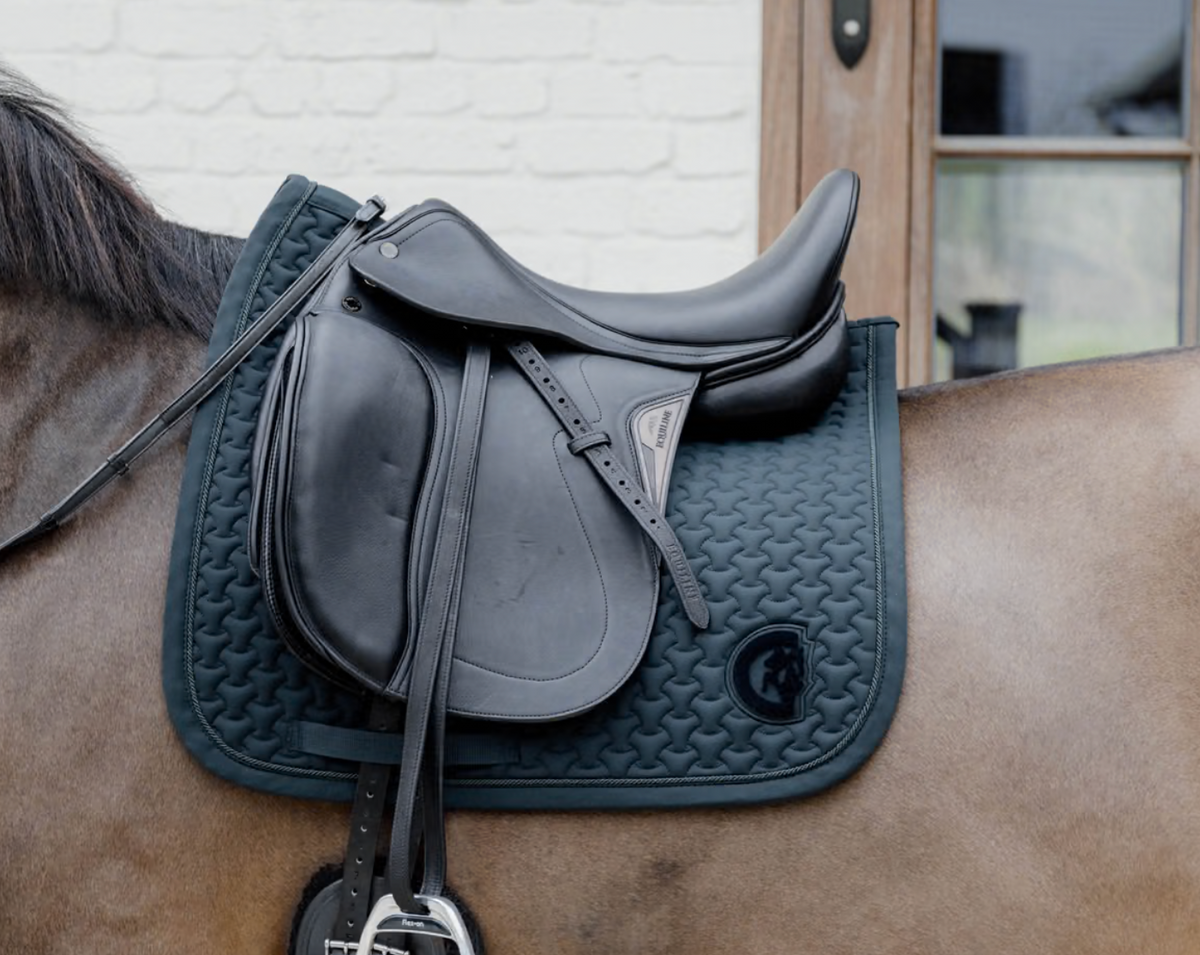 Kentucky Saddle Pad Plaited 3D Logo Dressage