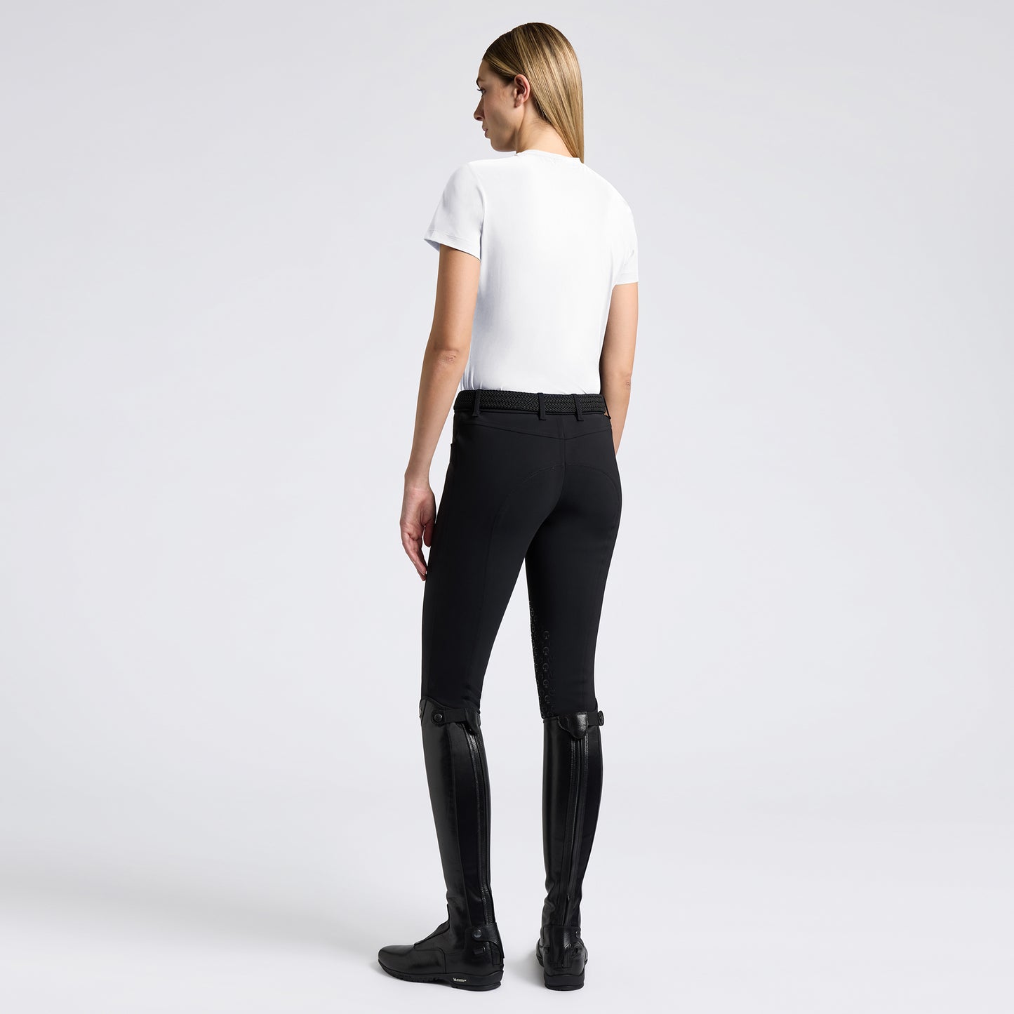 Cavalleria Toscana SS25 Perforated Jersey T-Shirt | Royal or Light Grey