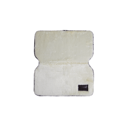 Kentucky Horse Bib Protection Faux Sheepskin Natural or Black