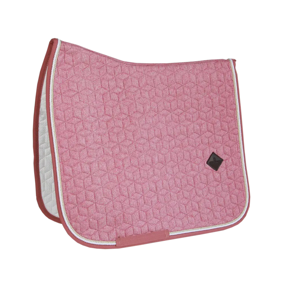 Kentucky "Wool" Saddle Pad Full Dressage | Old Rose