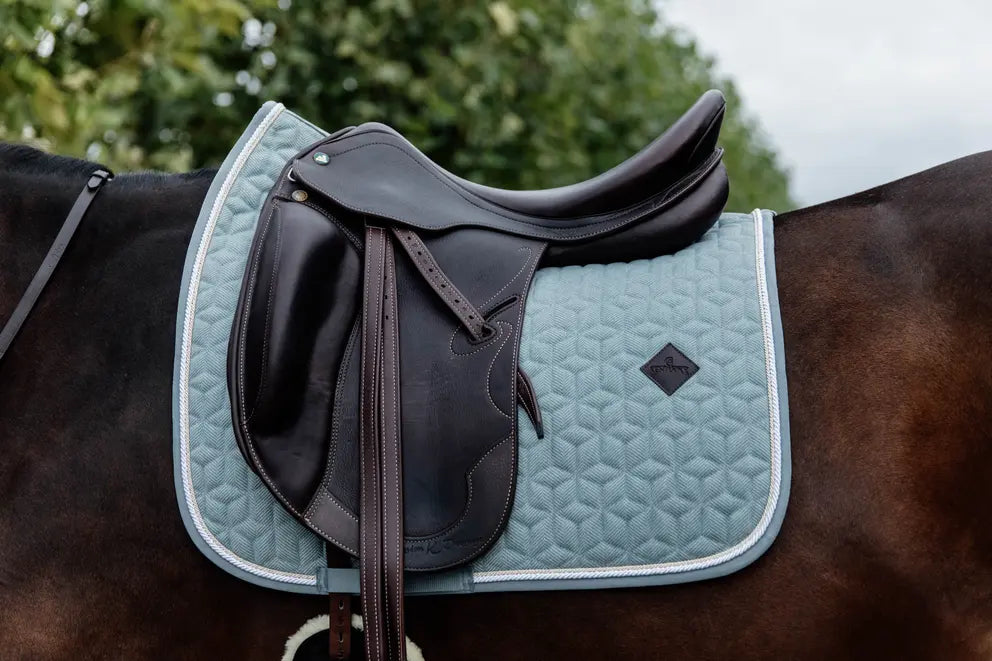 Kentucky "Wool" Saddle Pad Dressage | Light Blue