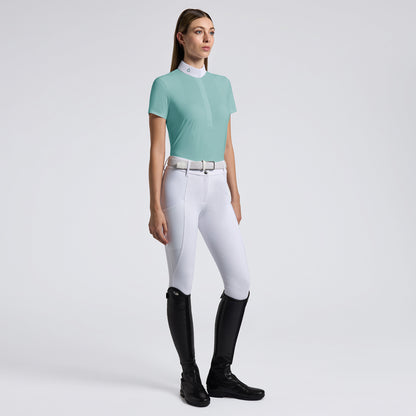 Cavalleria Toscana SS25 Women's Competition Shirt Perforated Bib S/S | Choose Colour