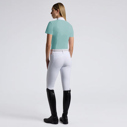 Cavalleria Toscana SS25 Women's Competition Shirt Perforated Bib S/S | Choose Colour