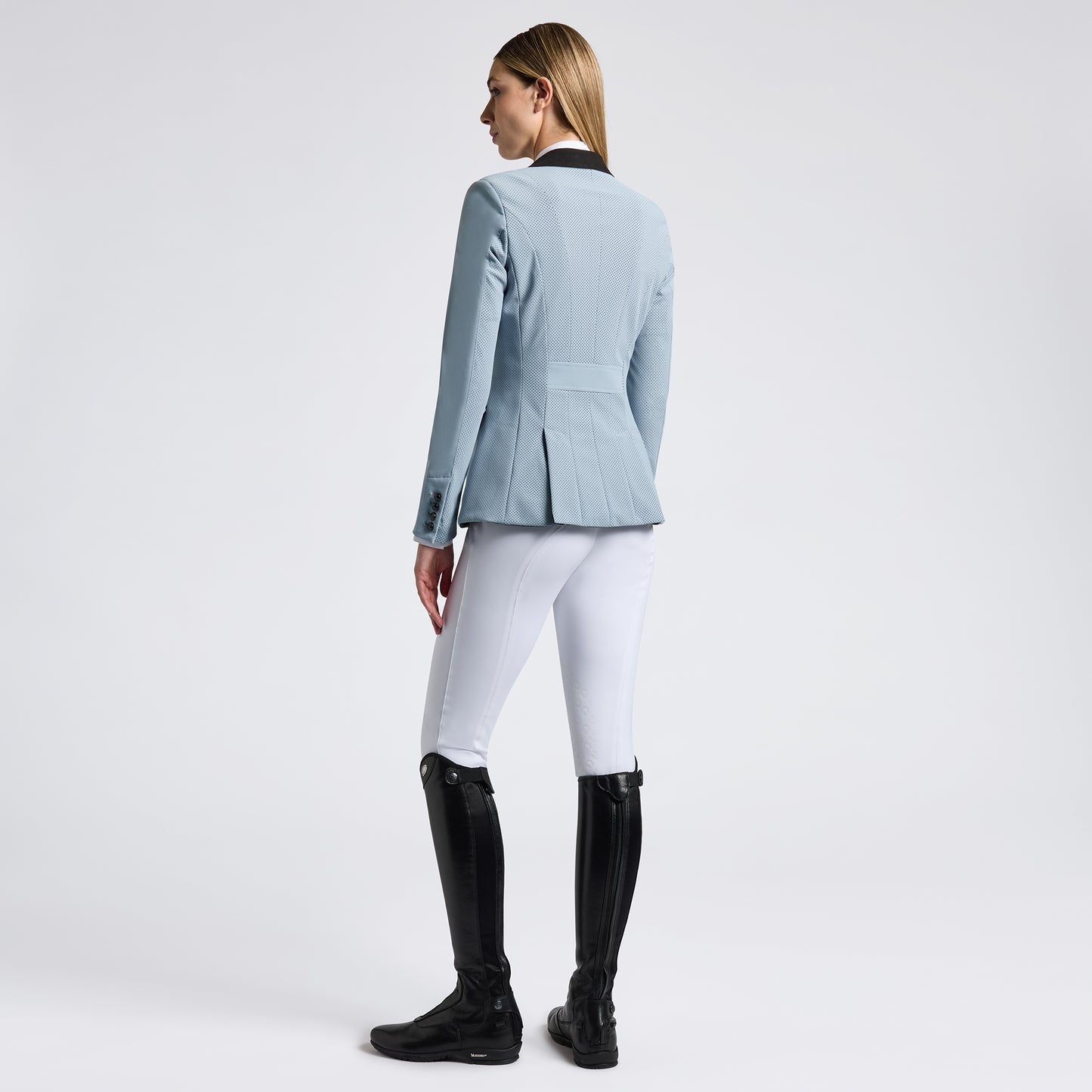 Cavalleria Toscana GP Perforated Riding Jacket SS25 | Blue Fog