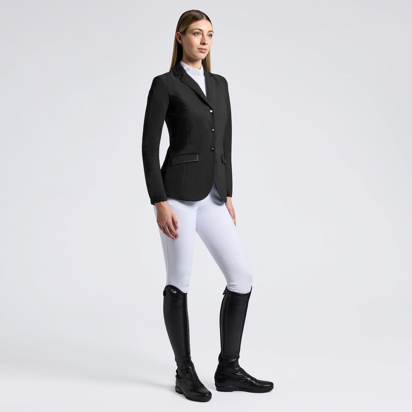 Cavalleria Toscana Lightweight Jersey Zip Riding Jacket | Royal Blue or Black