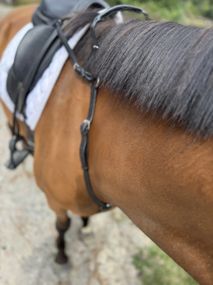 Correct Connect 3-Point Breastplate with Double Neck Strap