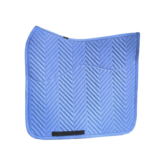 L'Evoine Cotton Dressage Pad Cornflower | Plain Cotton or Alpaca Under