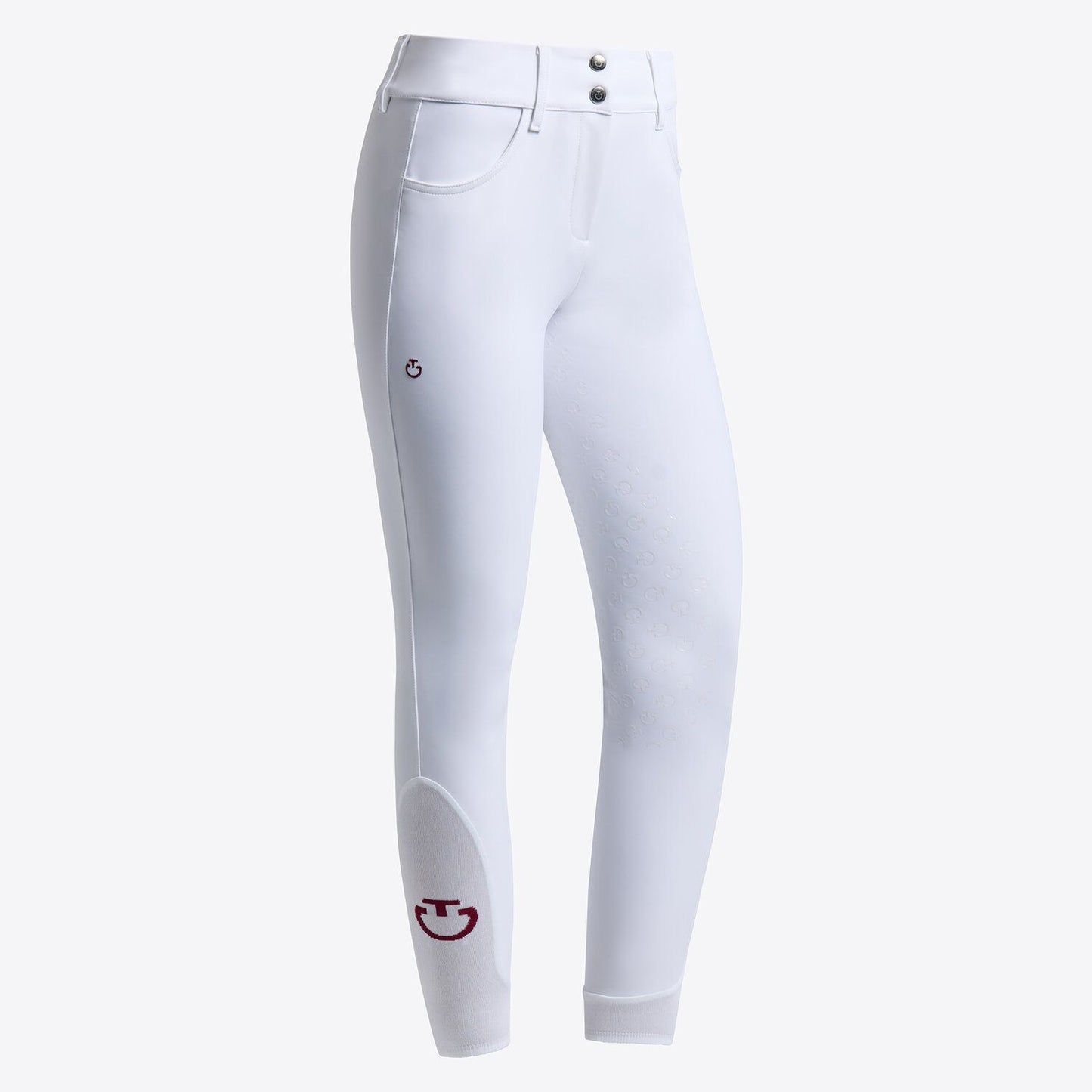 Cavalleria Toscana SS25 Womens American Full Grip Breeches | Fog Blue or White