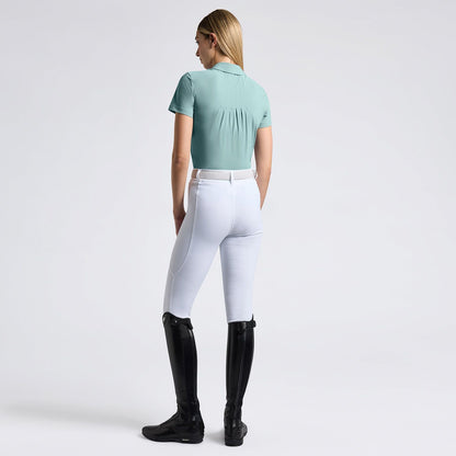 Cavalleria Toscana SS25 Jersey Pleated S/S Training Top | Choose Colour