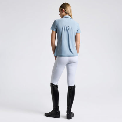 Cavalleria Toscana SS25 Jersey Pleated S/S Training Top | Choose Colour