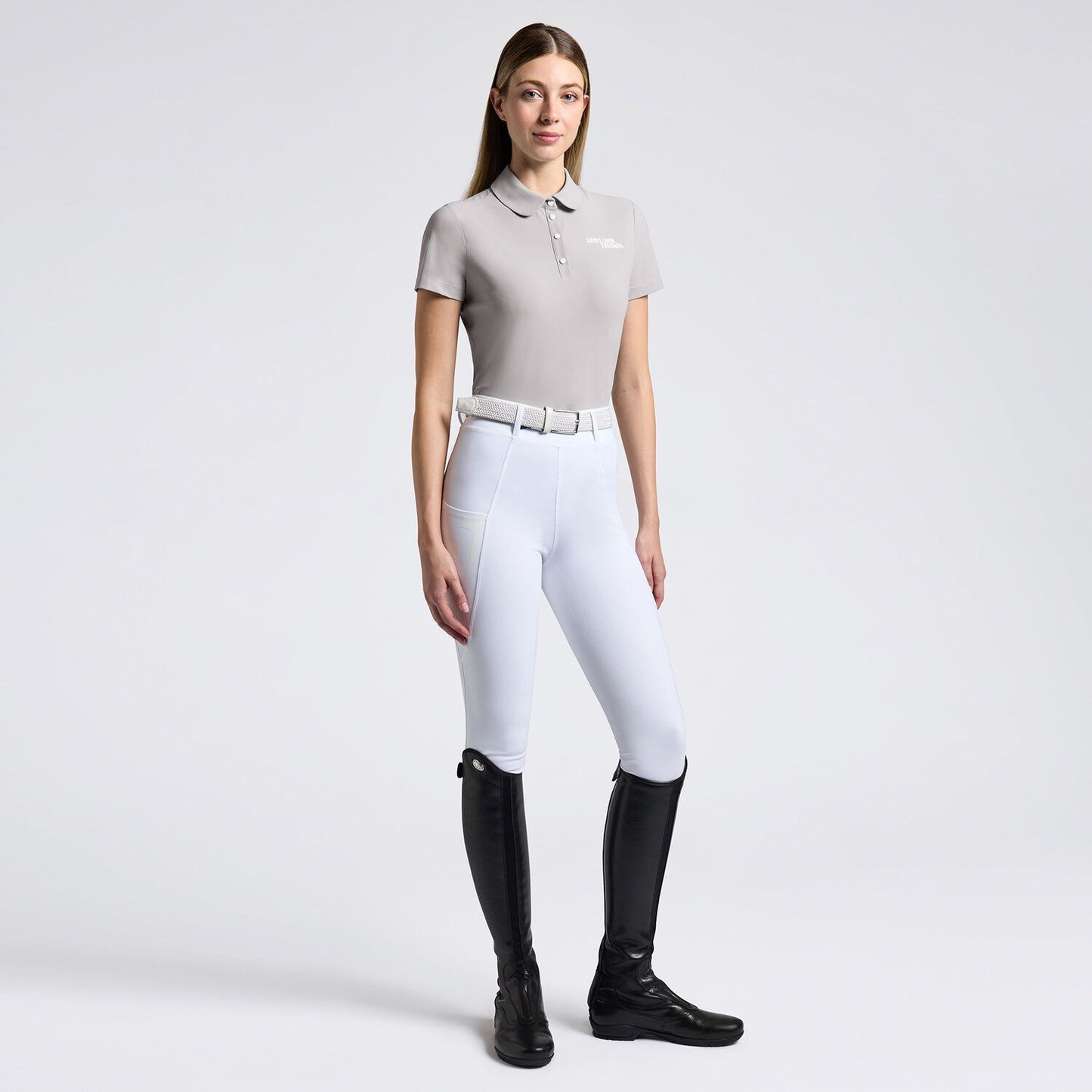 Cavalleria Toscana SS25 Jersey Pleated S/S Training Top | Choose Colour