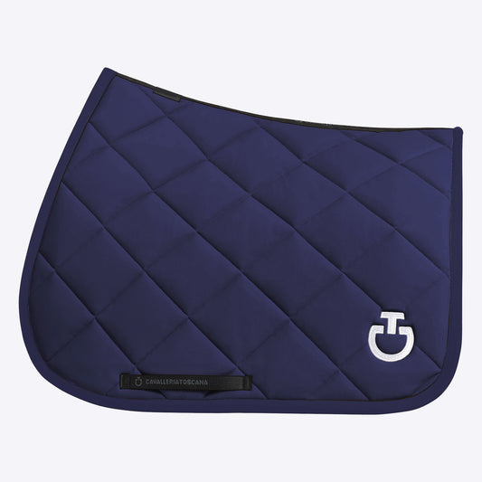 Cavalleria Toscana SS25 Jumping Saddle Pad Diamond Quilt | Royal