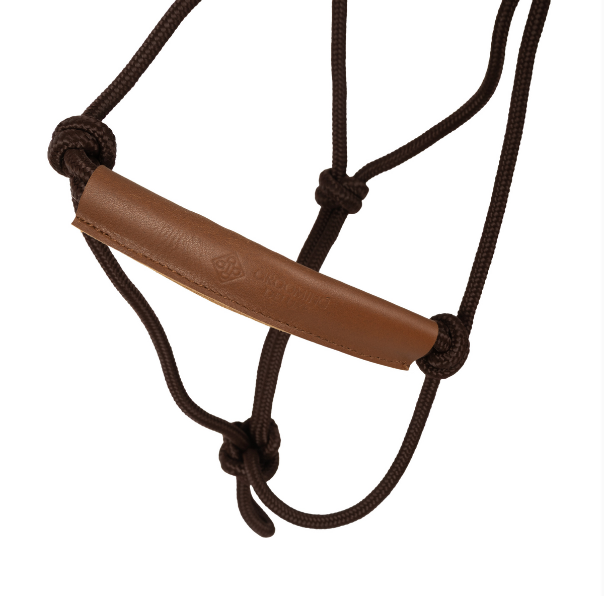 Kentucky Grooming Deluxe Rope Halter | Brown