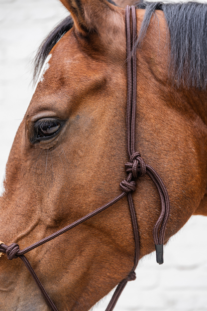 Kentucky Grooming Deluxe Rope Halter | Brown