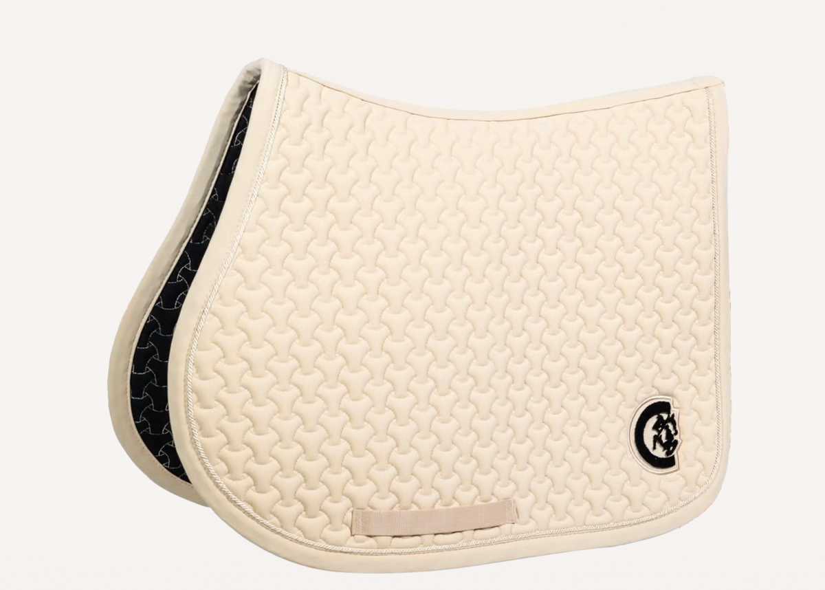 Kentucky Saddle Pad Plaited 3D Logo Jumping