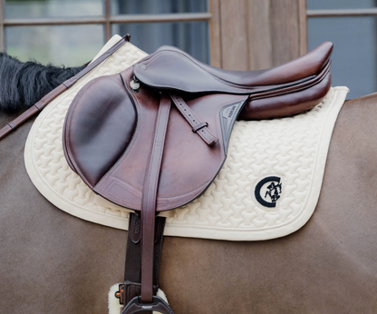 Kentucky Saddle Pad Plaited 3D Logo Jumping