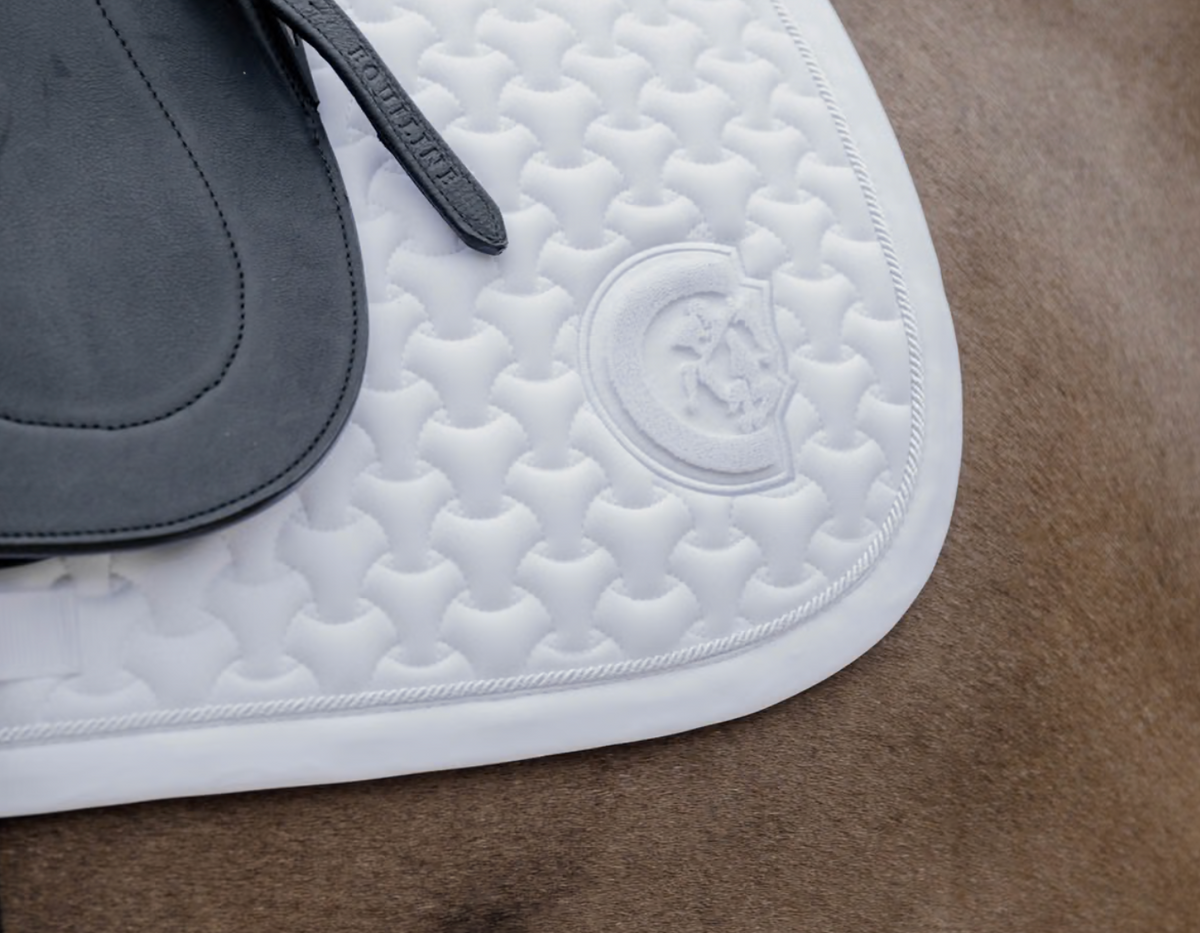 Kentucky Saddle Pad Plaited 3D Logo Dressage