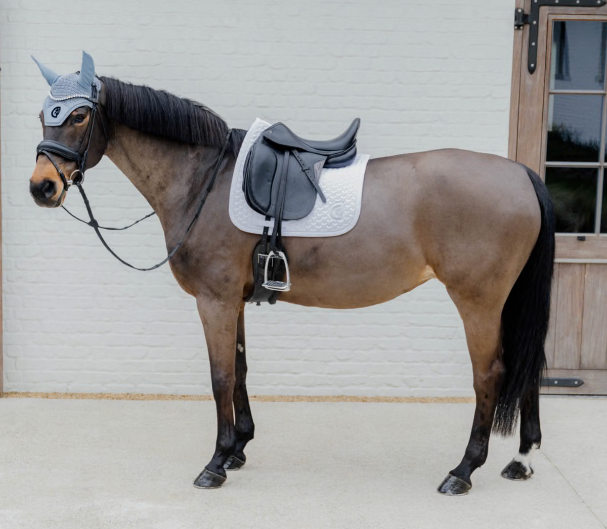Kentucky Saddle Pad Plaited 3D Logo Dressage