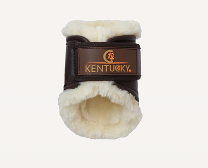Kentucky Brushing Boots Leather Hind Short
