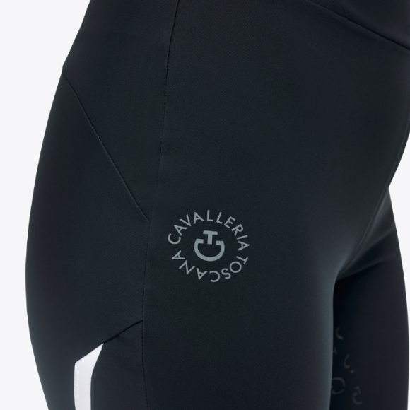 Cavalleria Toscana Orbit Womens Full Grip High Waist Leggings | Black