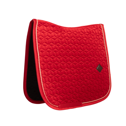 Kentucky Velvet Dressage Saddle Pad + Polo Bandage Set | Choose Colour