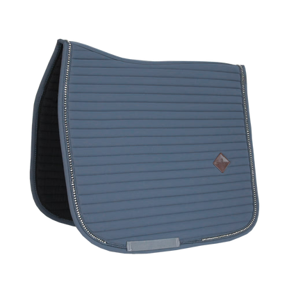 Kentucky Saddle Pad Pearls Dressage Show | Black, Navy or Grey