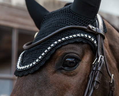 Kentucky Fly Veil Wellington BIG Stone and Pearl | Choose Colour
