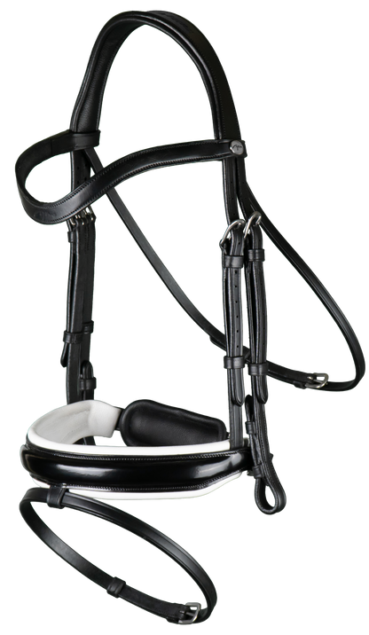 Working by Dy'on Large Crank Flash Noseband Bridle