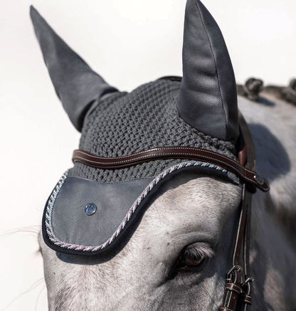 PS of Sweden FW20 Monogram Ear Bonnet | Anthracite