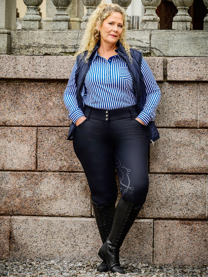 PS of Sweden Curvy Carola Magic Shirt | Royal