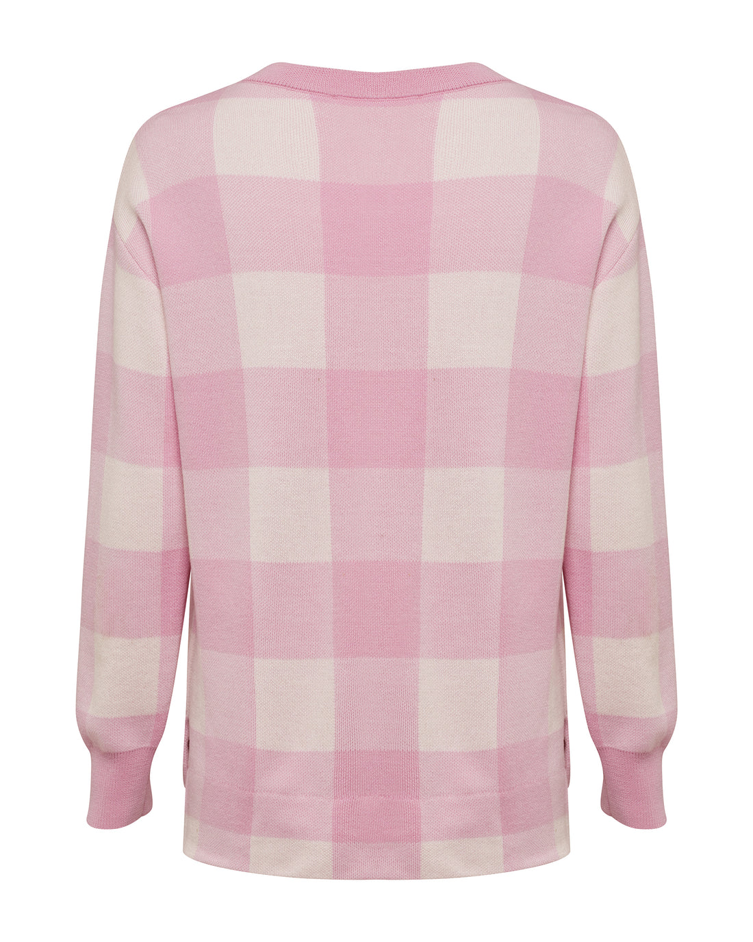 Iris & Wool Merino Gargle Gingham Sweater