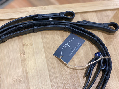 Dy'on Dressage Flat Leather Reins 5/8"