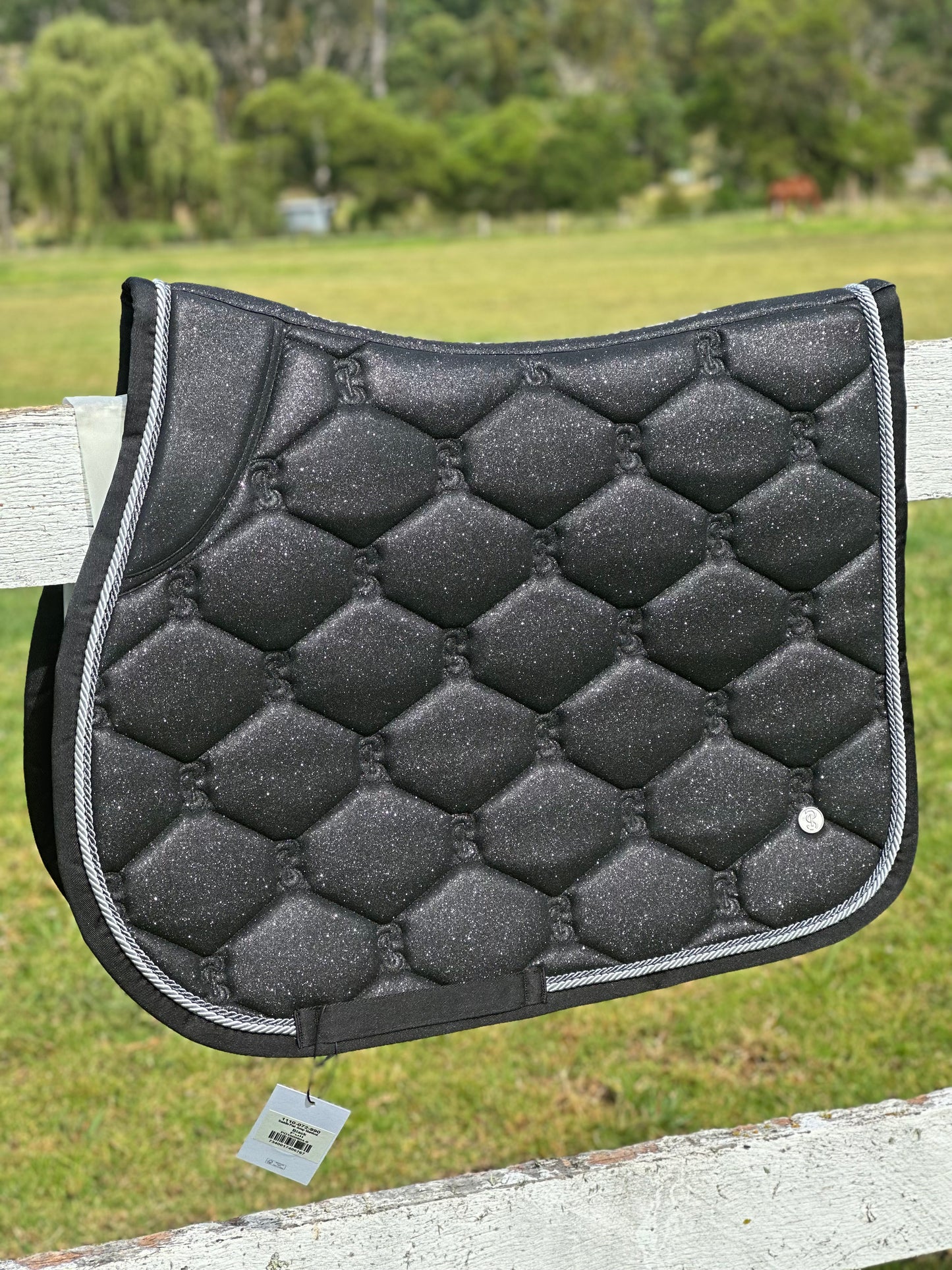 PS of Sweden Christmas Collection 2022 Stardust Dressage Saddle Pads | Choose Colour