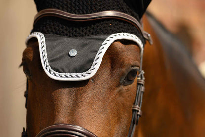 PS of Sweden Competition Collection Classic Ear Bonnet Fly Hat Navy