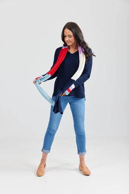 Iris & Wool Merino Tolderol Cable Knit Sweater